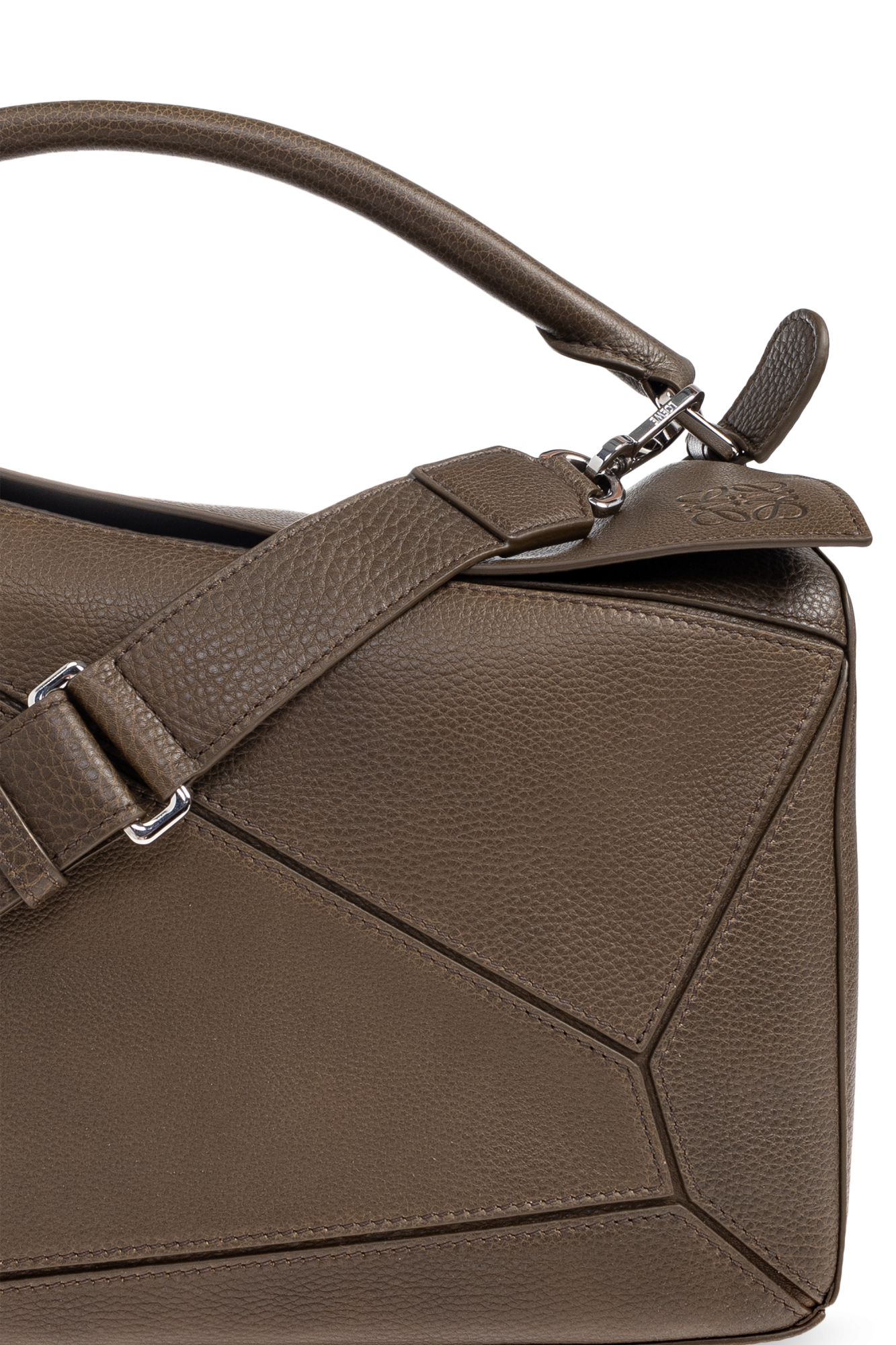 【関税送料込】Loewe Classic Puzzle Bag Dark Taupe SchaferandweinerShops Japan - Brown 'Puzzle' shoulder bag